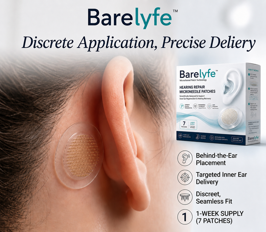 HEARING SUPPORT MICRONEEDLE PATCHES